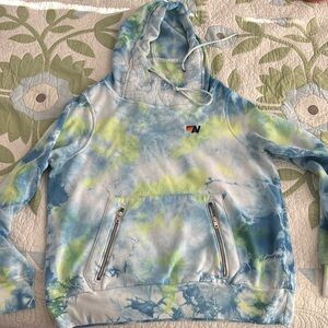 Aviator Nation Ninja Tie Dye Hoodie Unisex Size Large
